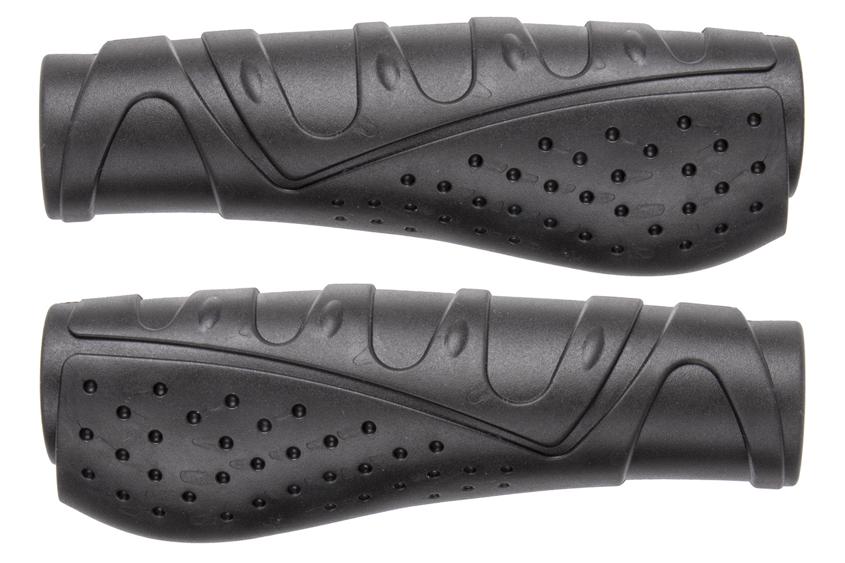 BULK Rubber Comfort Grips - Black (Pair) - The Cycle Division